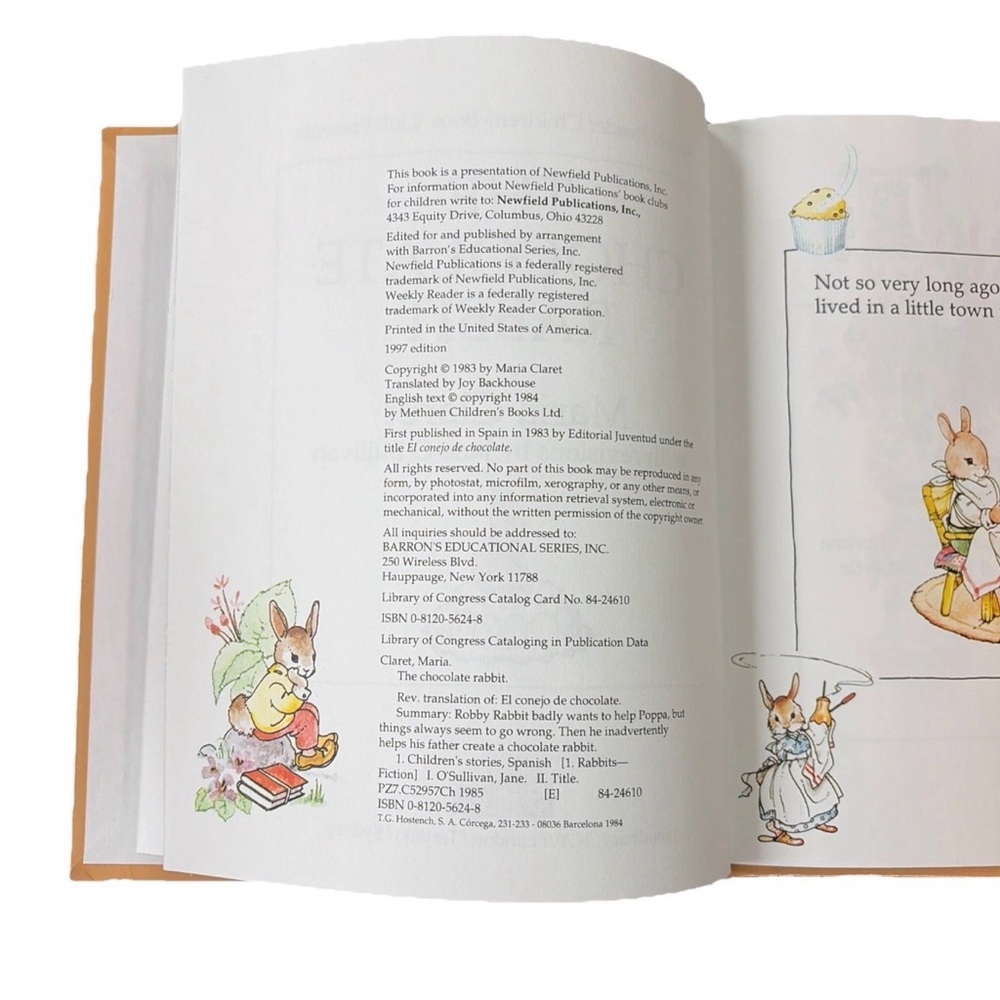 The Chocolate Rabbit Children's Book - Picture 3 of 4